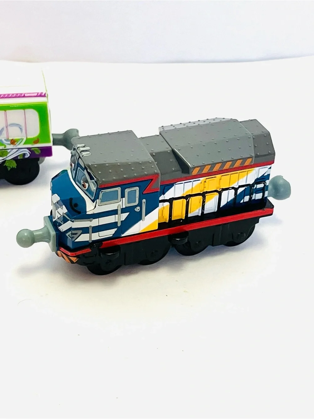 Chuggington Zack & Koko Die Cast Trains Lot(2) Tomy Vintage Minor Wear